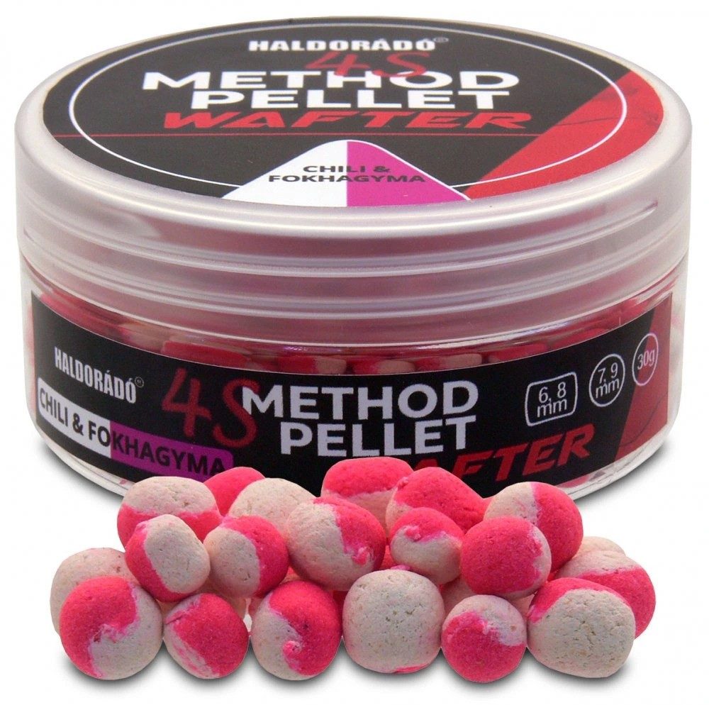 Haldorádó Pelety 4S Method Pellet Wafters 6+8mm/7+9mm 30g,Haldorádó Pelety 4S Method Pellet Wafters 6+8mm/7+9mm 30g