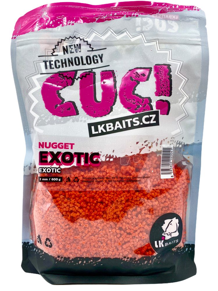 E-shop LK Baits Nugget CUC! 2mm 600g - Exotic,LK Baits Nugget CUC! 2mm 600g - Exotic