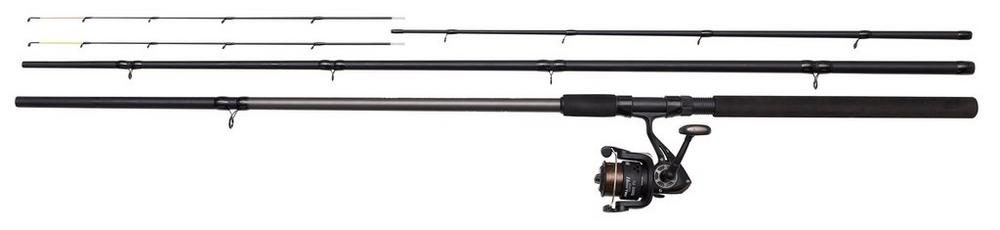 Fotografie DAM Prut Full Tech Feeder Combo 3,66m 90g + Naviják 4000 + Vlasec