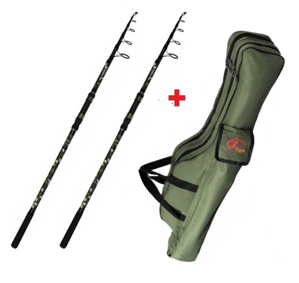 E-shop Zfish Combo 2x Prut Kingstone 3,60m/3lb + Pouzdro Zdarma!,Zfish Combo 2x Prut Kingstone 3,60m/3lb + Pouzdro Zdarma!