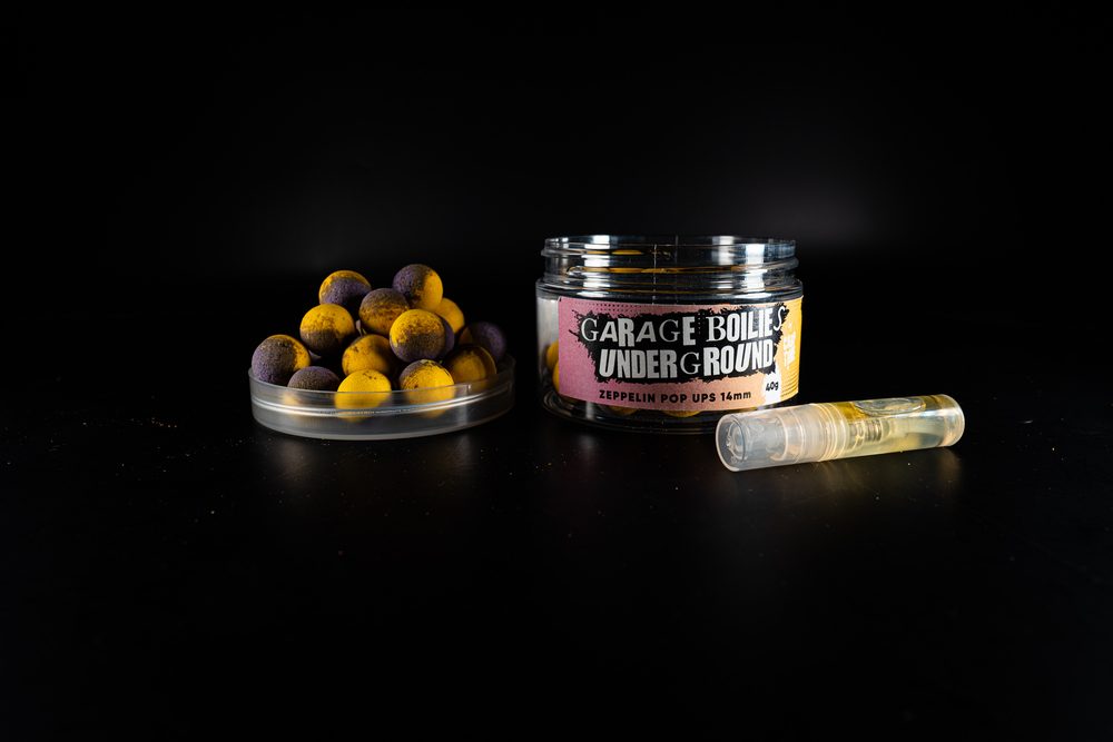 E-shop G.B.U. Plovoucí boilies ZEPPELIN POP UPS DOUBLE TROUBLE - 14mm 40g,G.B.U. Plovoucí boilies ZEPPELIN POP UPS DOUBLE TROUBLE - 14mm 40g