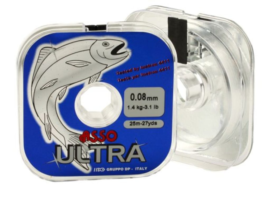 E-shop Asso Vlasec Ultra 25m - 0,10 mm,Asso Vlasec Ultra 25m - 0,10 mm