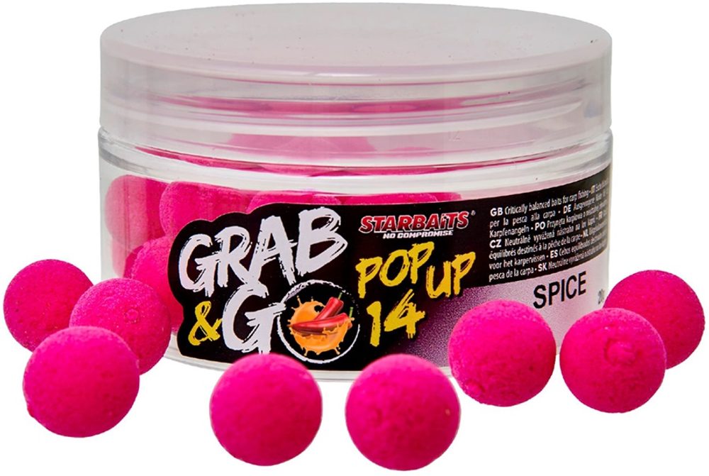 E-shop Starbaits Pop-up G&G Global 14mm 20g - Spice,Starbaits Pop-up G&G Global 14mm 20g - Spice