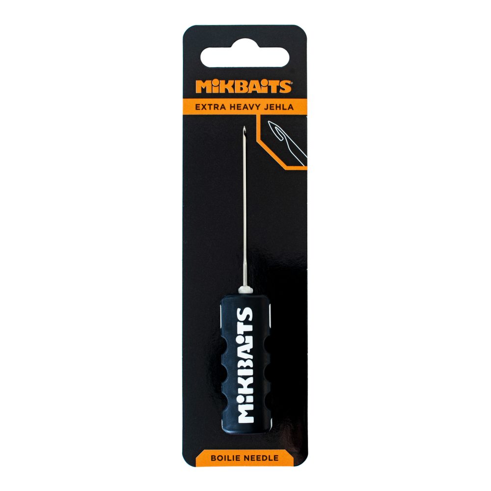 E-shop Mikbaits Boilie jehla Extra Heavy bílá extra tvrdá delší bez zobáčku,Mikbaits Boilie jehla Extra Heavy bílá extra tvrdá delší bez zobáčku