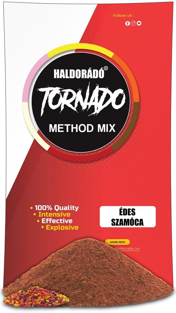 E-shop Haldorádó Method Mix Tornado 500g - Sladká jahoda,Haldorádó Method Mix Tornado 500g - Sladká jahoda