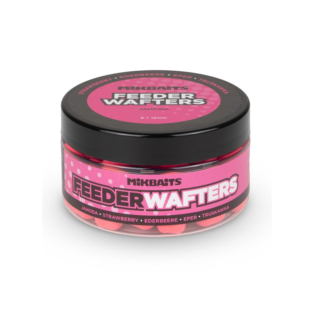 E-shop Mikbaits Feeder wafters 8+12mm 100ml - Jahoda,Mikbaits Feeder wafters 8+12mm 100ml - Jahoda