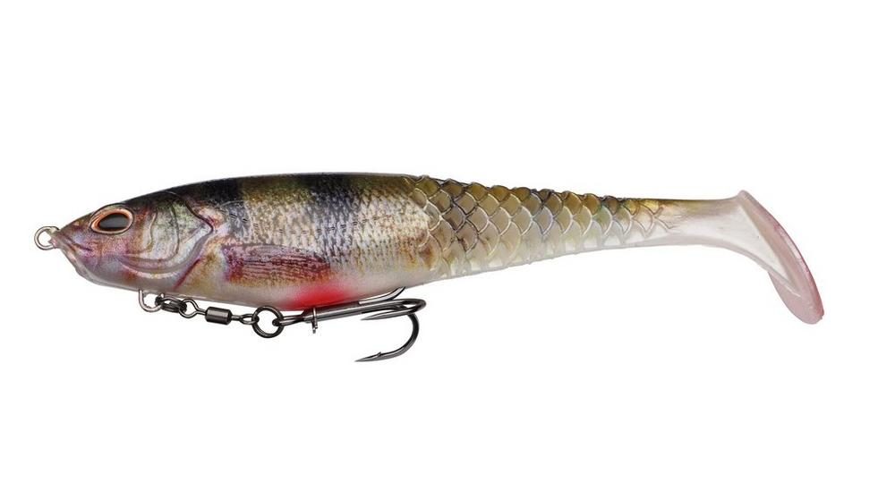 E-shop Berkley Gumová nástraha PowerBait Cullshad Shallow Perch - 12,5cm 28g,Berkley Gumová nástraha PowerBait Cullshad Shallow Perch - 12,5cm 28g