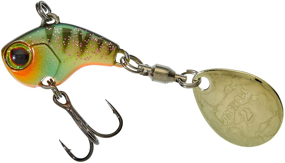 E-shop Illex Tail Spinner Deracoup Agressive Perch - 2,2cm/7g,Illex Tail Spinner Deracoup Agressive Perch - 2,2cm/7g