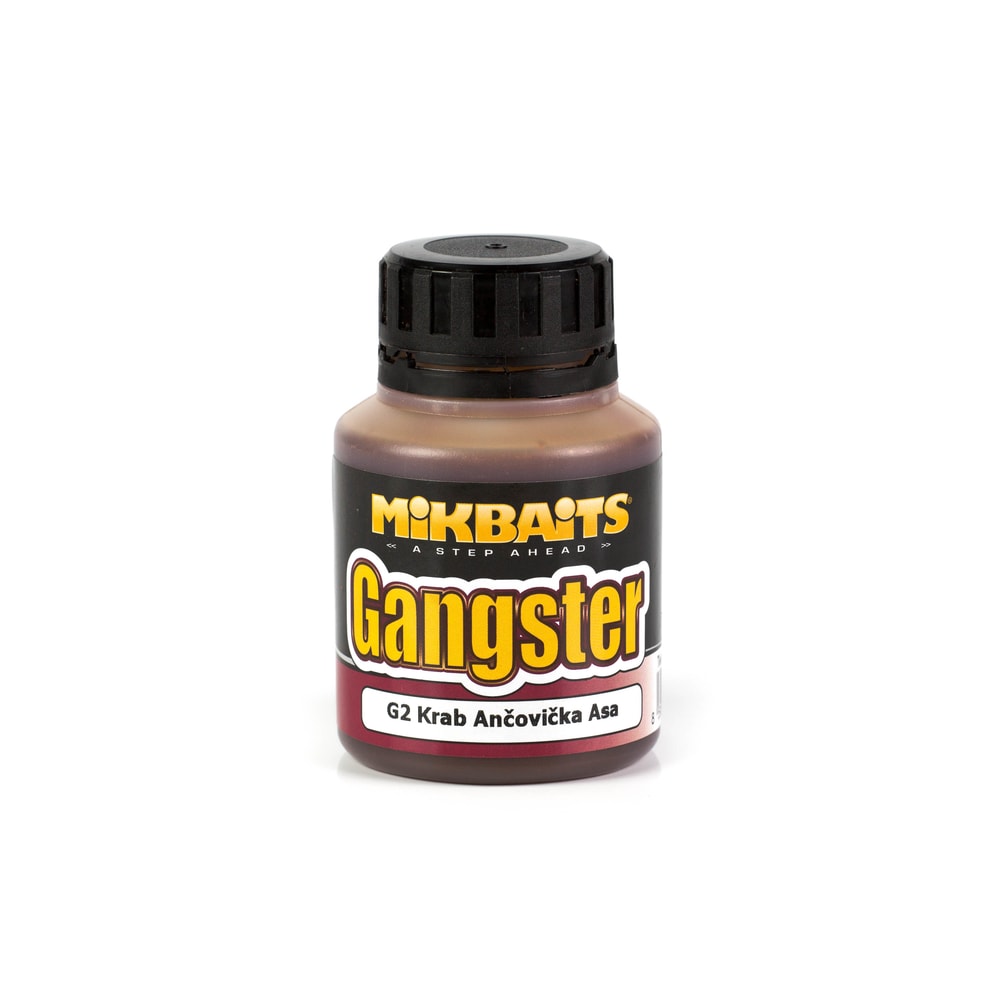 Fotografie Mikbaits Dip Gangster 125ml - GSP Black Squid