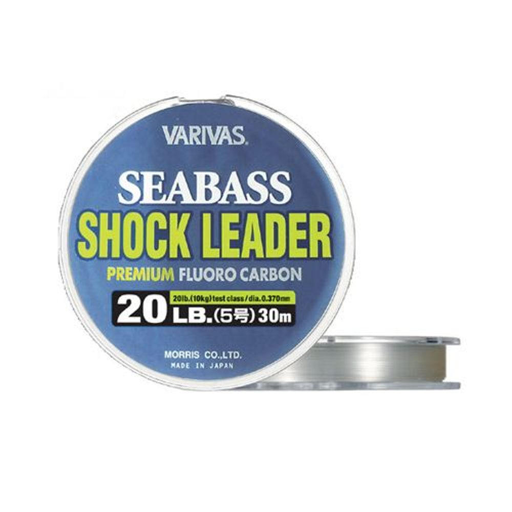 Varivas Fluorocarbon Sea Bass Shock Leader Fluoro 30m - 0,40mm