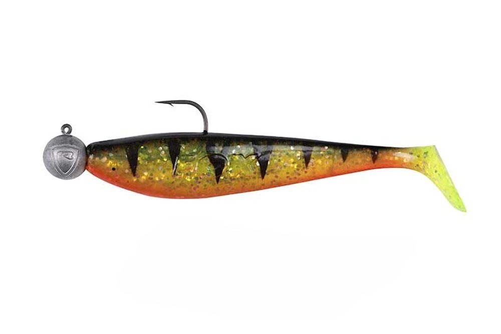 E-shop Fox Rage Gumová nástraha Bulk Loaded Zander Pro Shad UV Perch - 10cm 4/0 10g,Fox Rage Gumová nástraha Bulk Loaded Zander Pro Shad UV Perch - 10cm 4/0