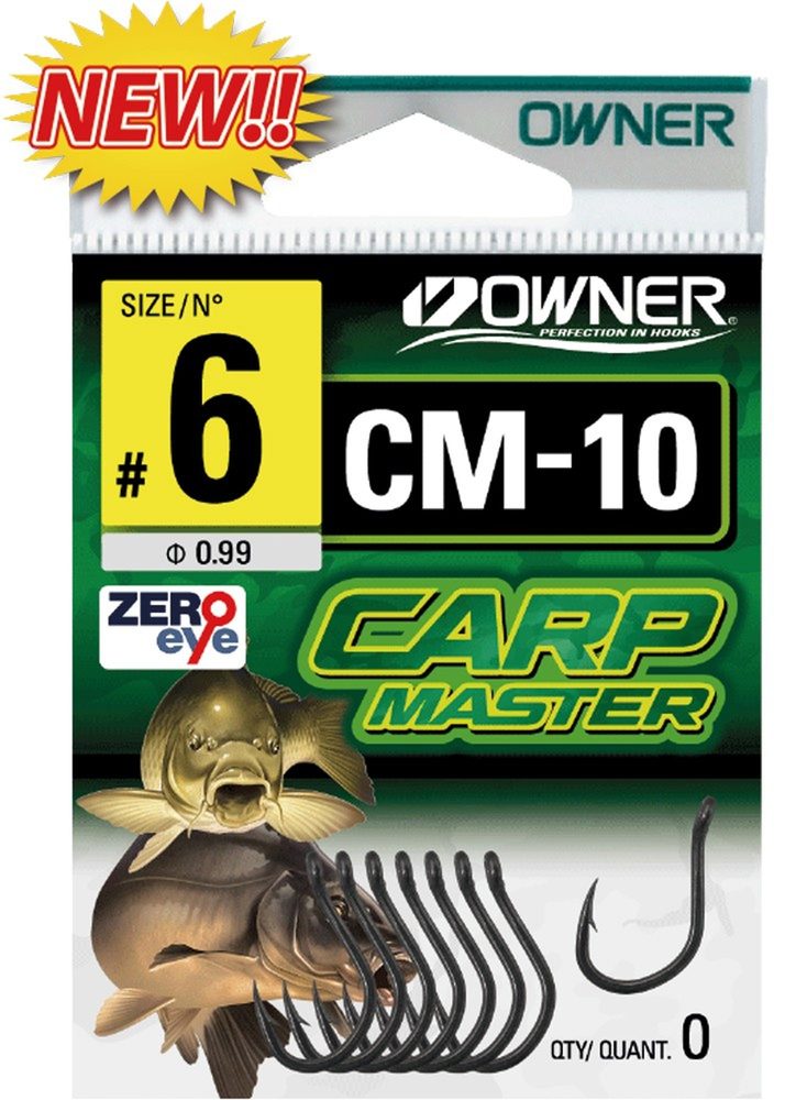 Owner Háčky CM-10 ZigRig - vel.2 / 8ks,Owner Háčky CM-10 ZigRig - vel.2 / 8ks