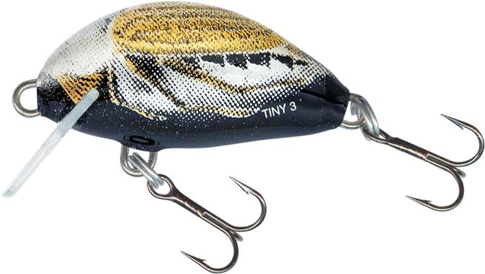 Salmo Wobler Tiny Black Cockchafer - 3cm Sinking,Salmo Wobler Tiny Black Cockchafer - 3cm Sinking