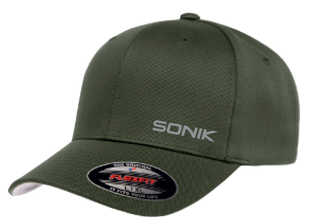 Sonik Kšiltovka Sonik Flexfit Olive Cap