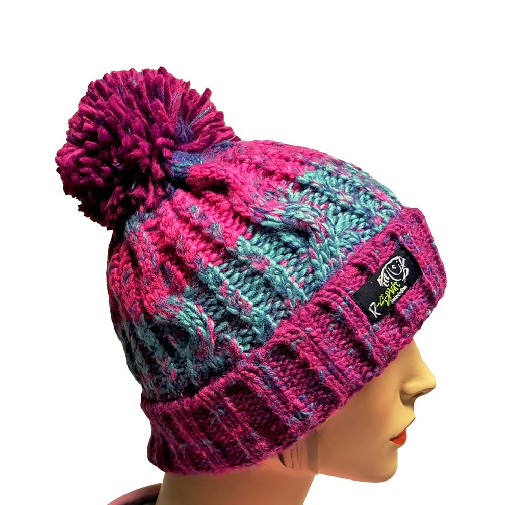 E-shop R-Spekt Kulich MAXI PomPom beanie modrovínový