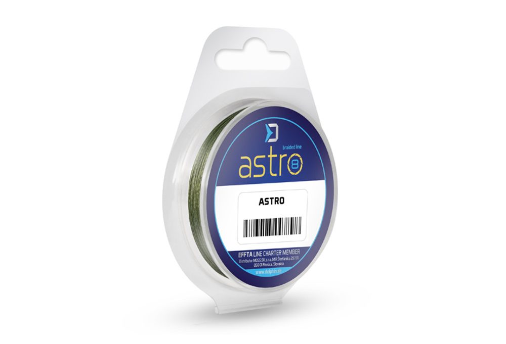 E-shop Delphin Šňůra Astro 8 20m - 0,08mm 10,6lbs,Delphin Šňůra Astro 8 20m - 0,08mm 10,6lbs