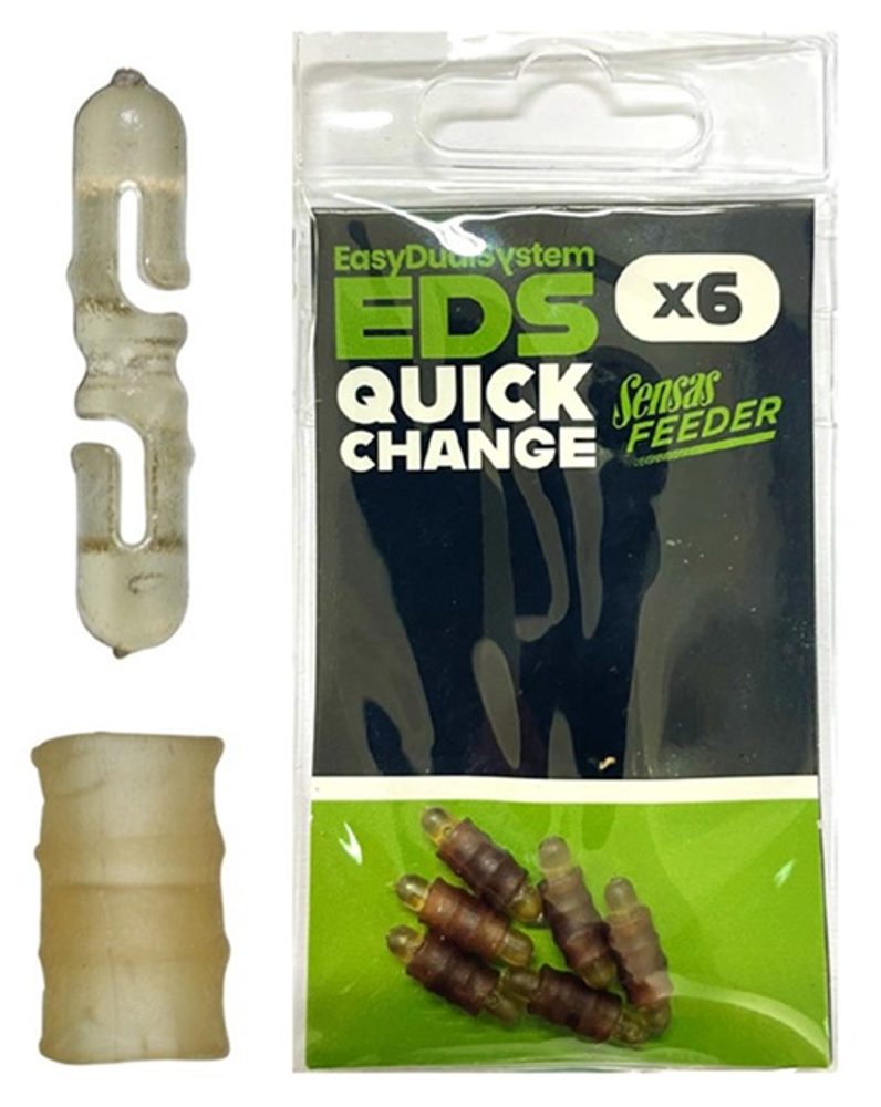 Sensas Rychlovýměnný konektor Eds Quick Change 6ks,Sensas Rychlovýměnný konektor Eds Quick Change 6ks