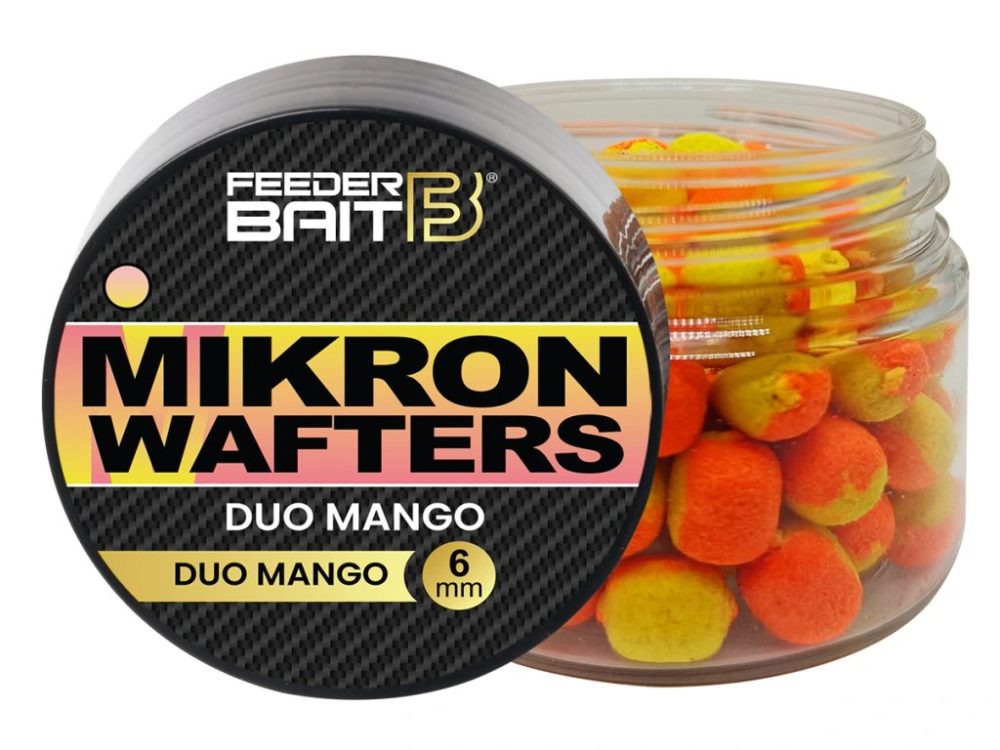 E-shop FeederBait Mikron Wafters 4x6mm 25ml - Duo Mango,FeederBait Mikron Wafters 4x6mm 25ml - Duo Mango