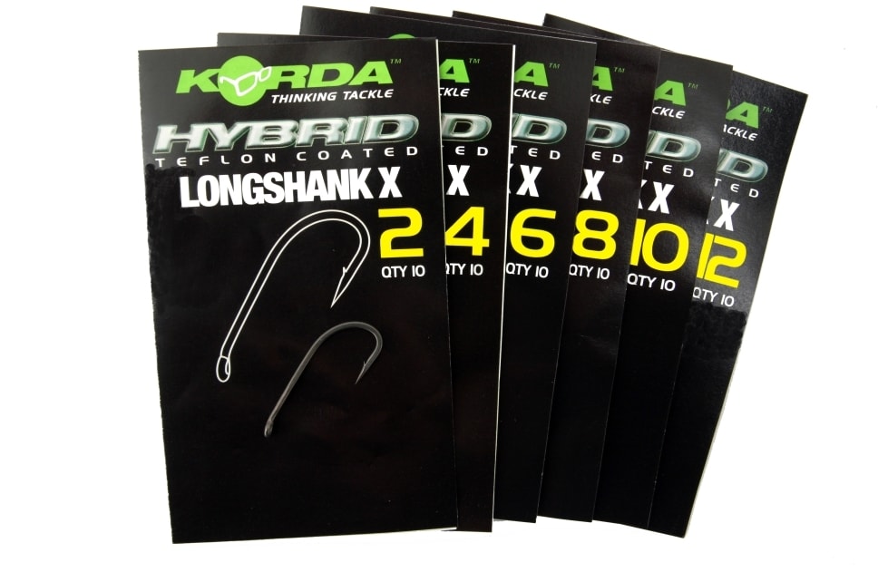 Korda Háčky Long Shank X 10ks - vel. 12