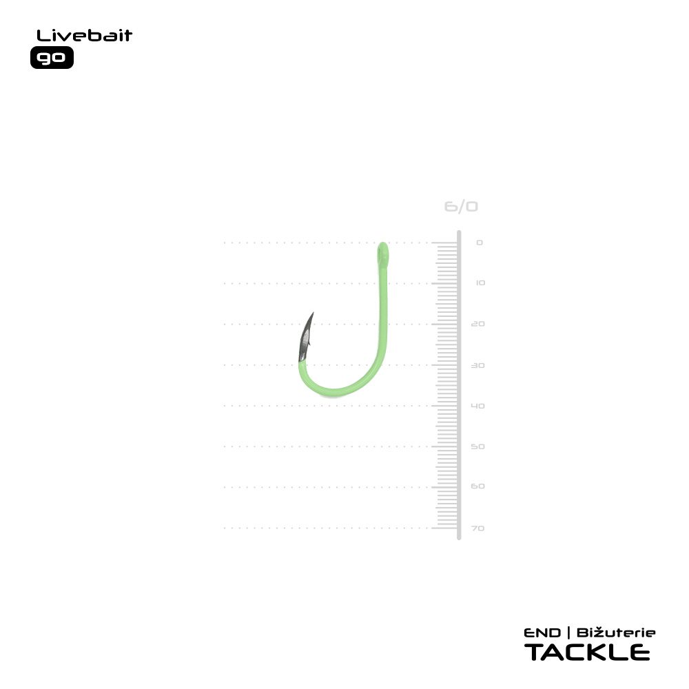 Vagner Háček Livebait Go 4ks - 6/0 – Vagner Fishing