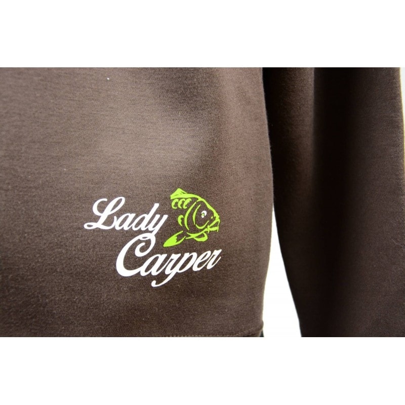 R-Spekt Dámská mikina s kapucí Lady Carper choco - vel. XL