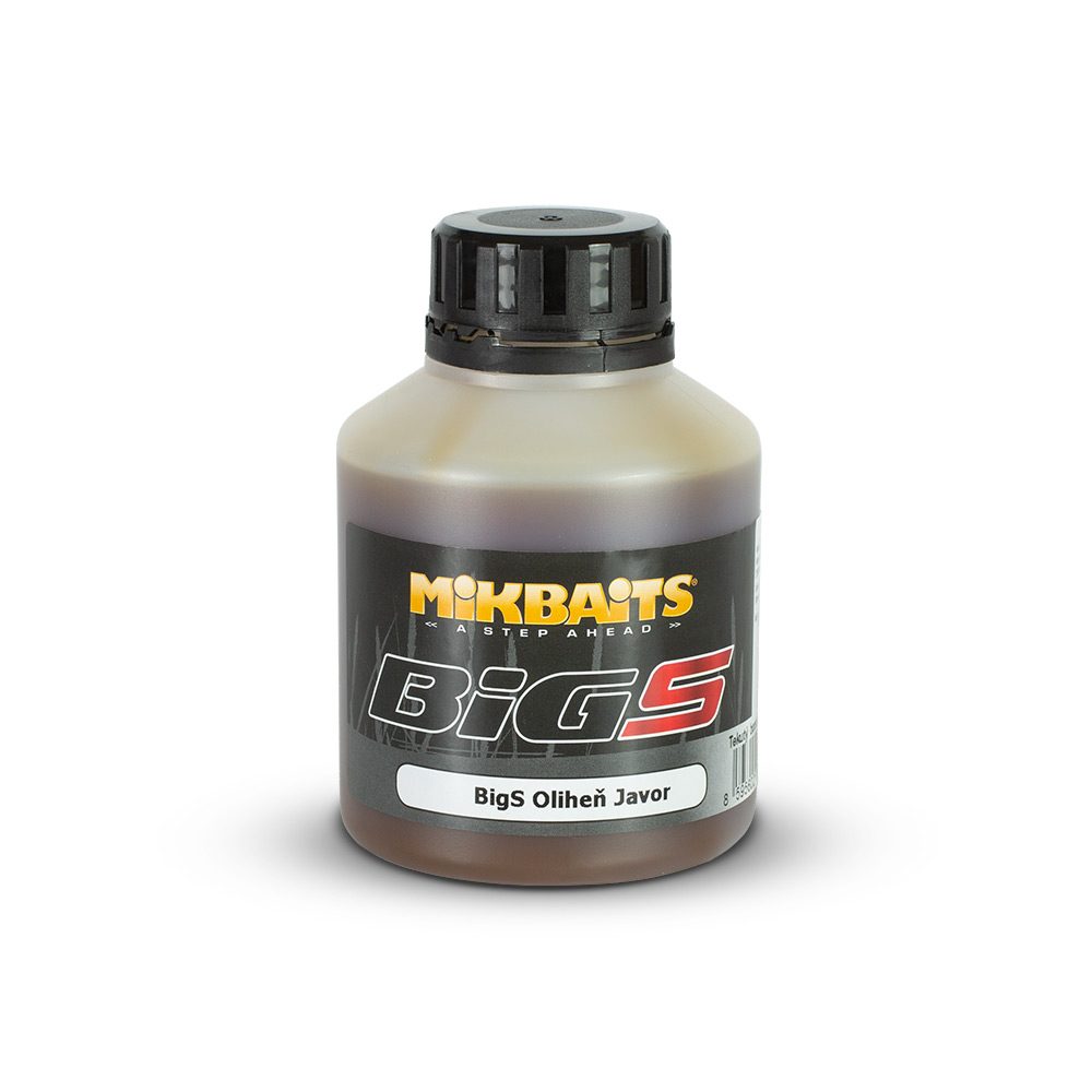 E-shop Mikbaits Big Booster 250ml - BigS Oliheň&Javor,Mikbaits Big Booster 250ml - BigS Oliheň&Javor