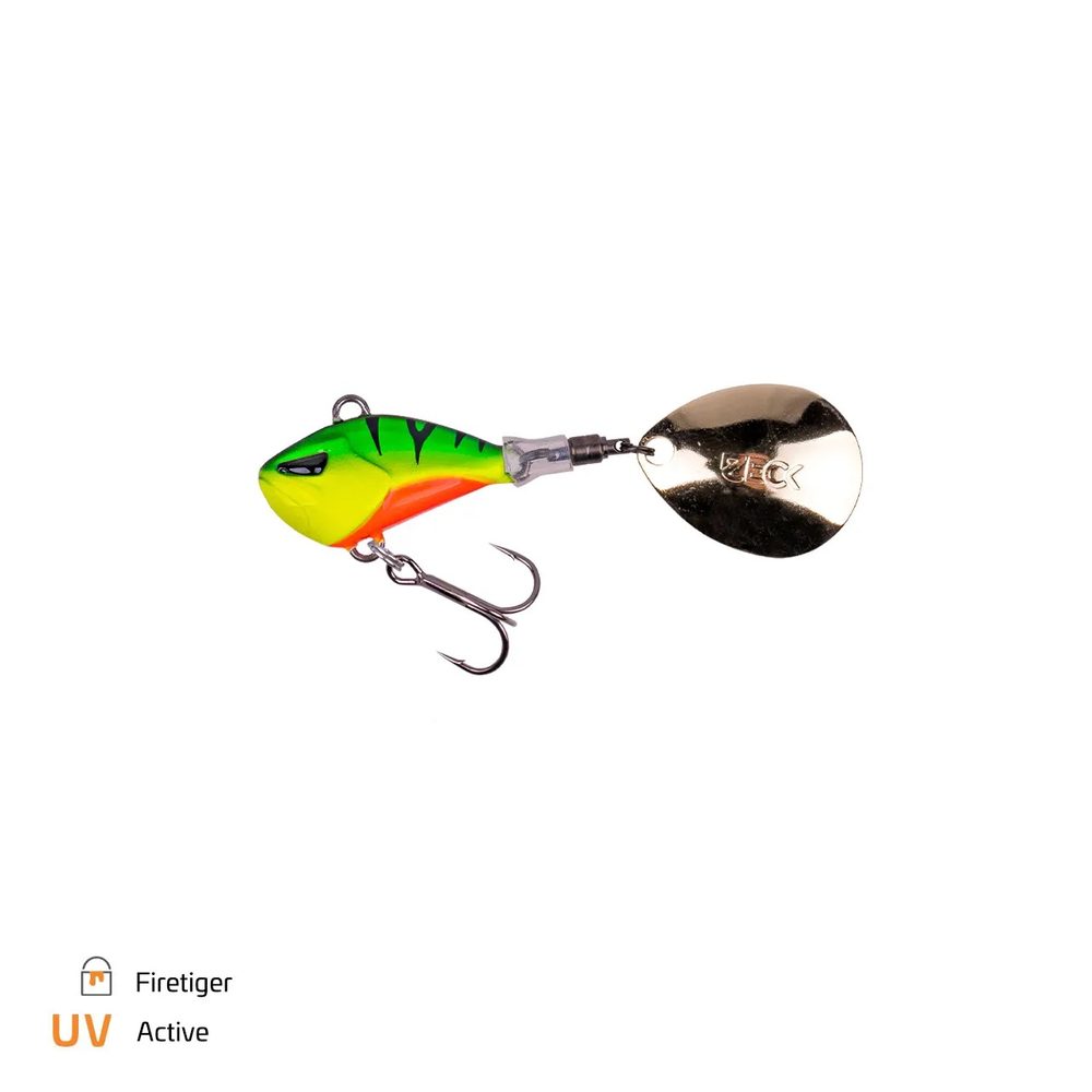 E-shop Zeck Tail Spinner Rogue Runner 10g - Firetiger,Zeck Tail Spinner Rogue Runner 10g - Firetiger
