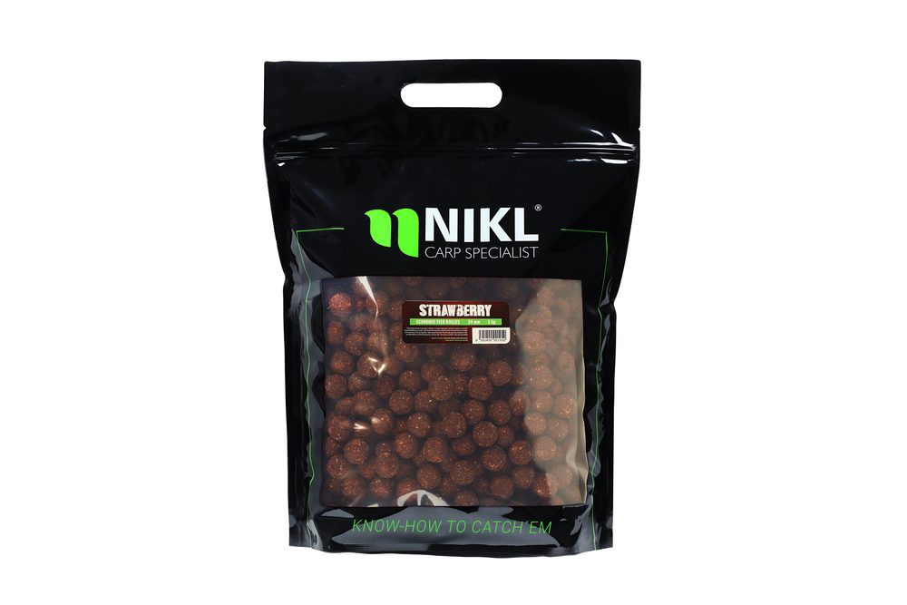 E-shop Nikl Boilies Economic Feed Strawberry 5kg