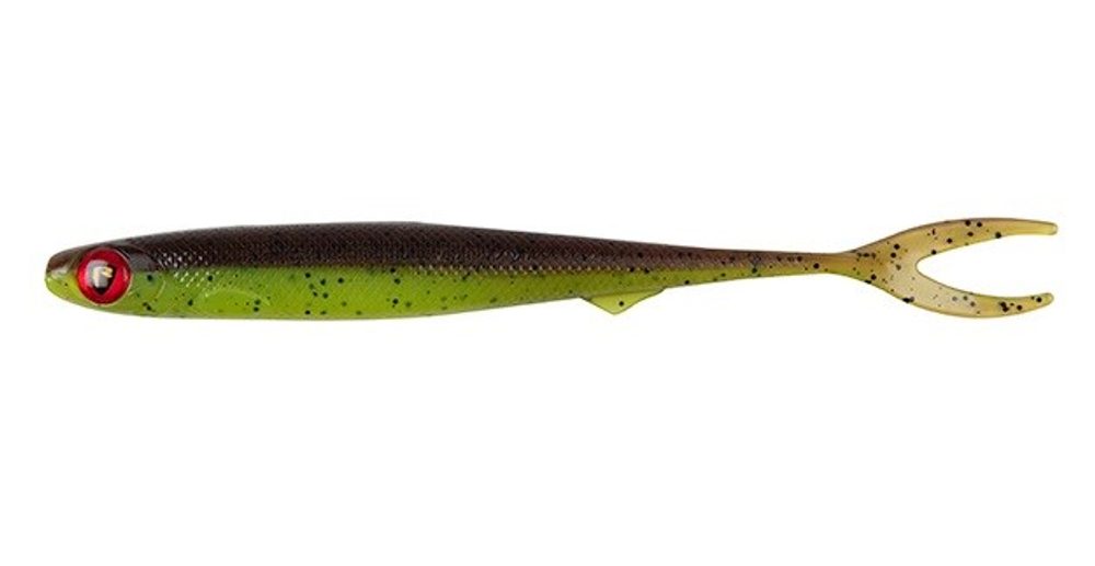 E-shop Fox Rage Gumová Nástraha Slick Finesse Super Soft UV Green Pumpkin - 13cm