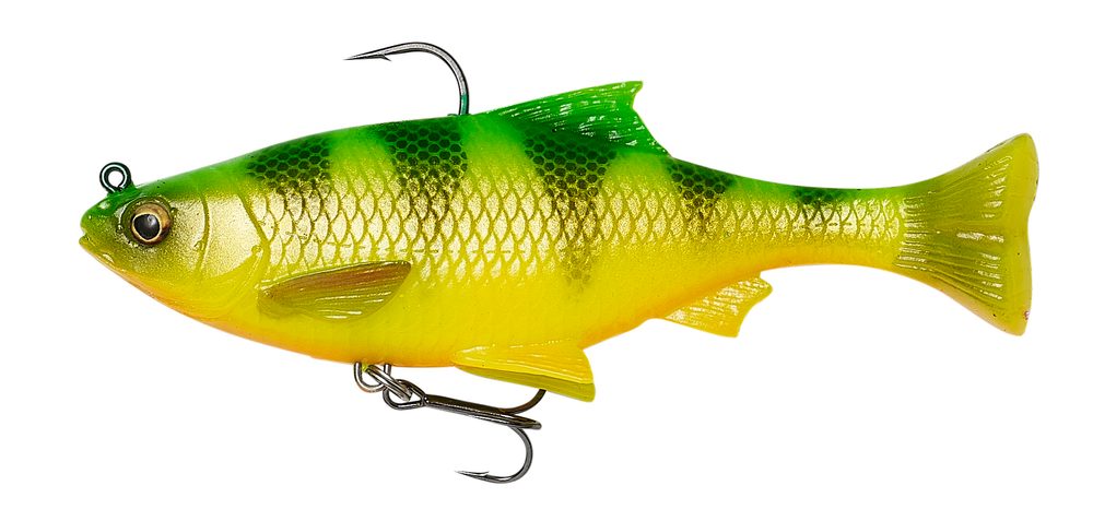 Savage Gear Gumová Nástraha 3D Pulse Tail Roach Firetiger 2ks - 10cm 17,5g