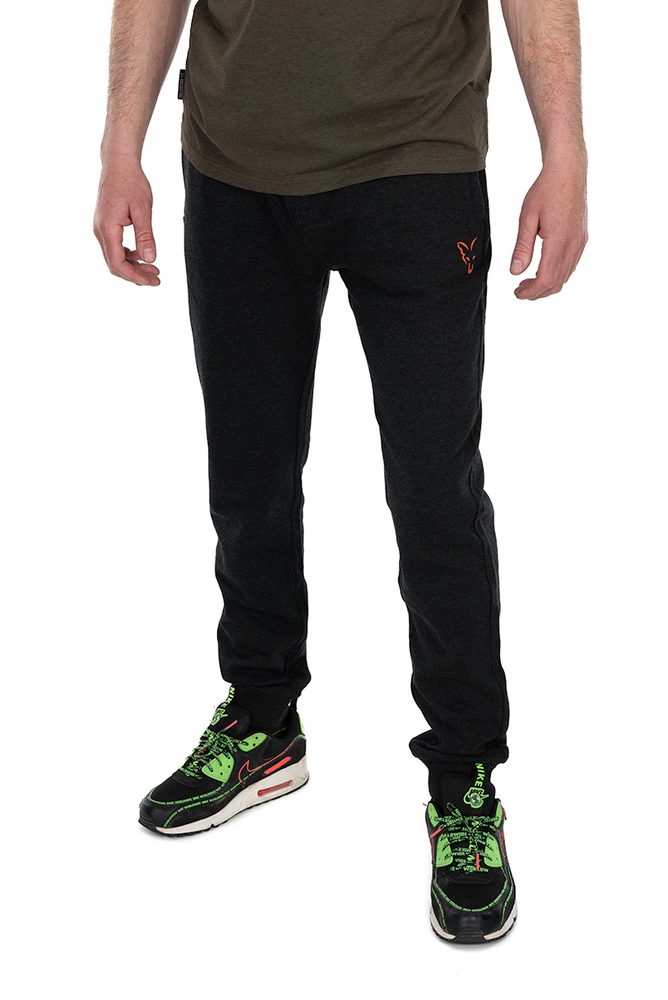 E-shop Fox Rybářské Tepláky Collection LW Jogger Black & Orange,Fox Rybářské Tepláky Collection LW Jogger Black & Orange