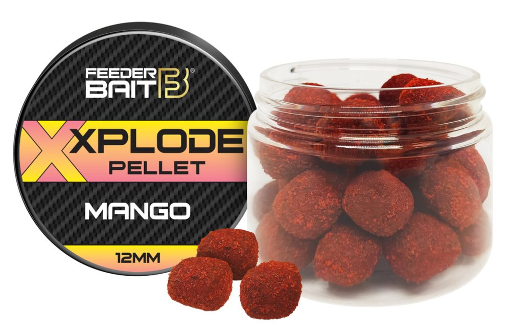 E-shop FeederBait Xplode Pop-Up Pellet 12mm 90ml - Mango,FeederBait Xplode Pop-Up Pellet 12mm 90ml - Mango