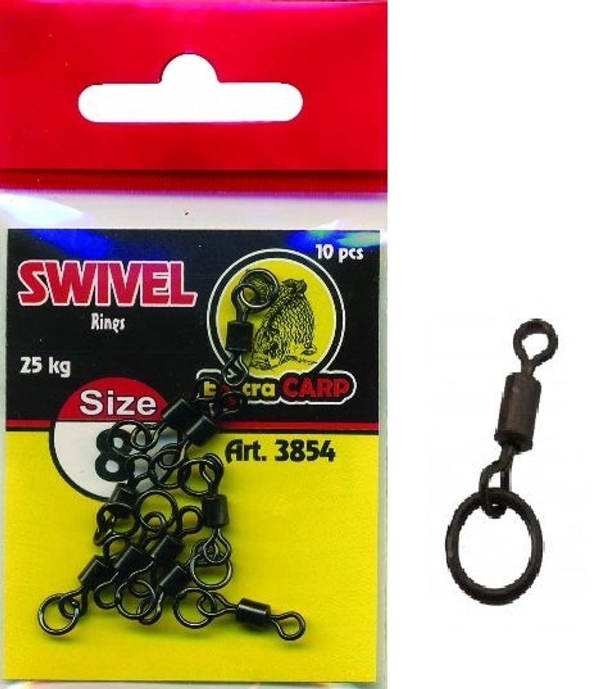 E-shop Extra Carp Obratlík s kroužkem vel.8,Extra Carp Obratlík s kroužkem vel.8