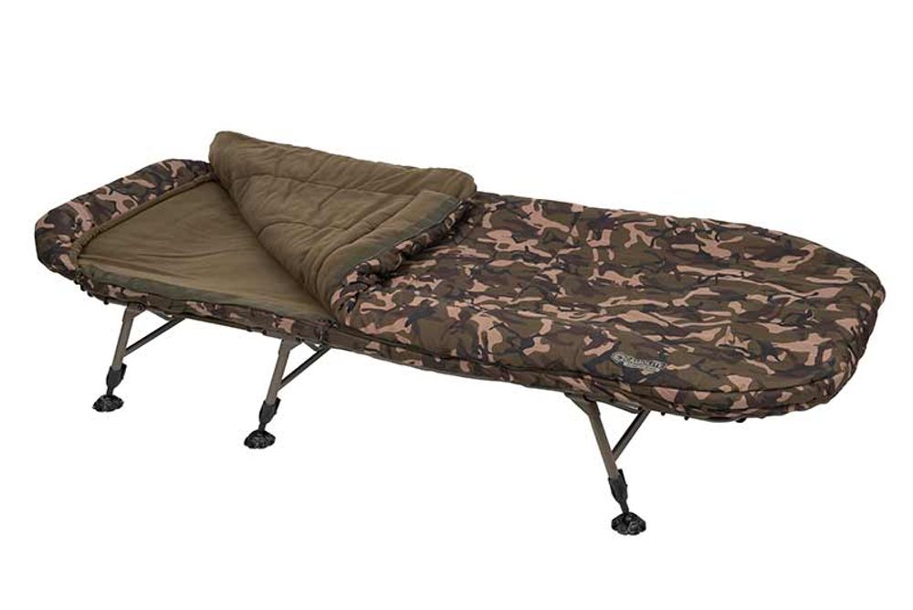 Fox Rybářské lehátko se spacákem Camolite Sleep System,Fox Rybářské lehátko se spacákem Camolite Sleep System
