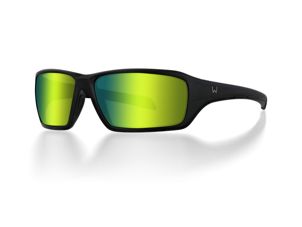 E-shop Westin Polarizační brýle W6 Sport 15 - Matte Black - Lb Green Lm Green Ar Green,Westin Polarizační brýle W6 Sport 15 - Matte Black - Lb Green Lm Green