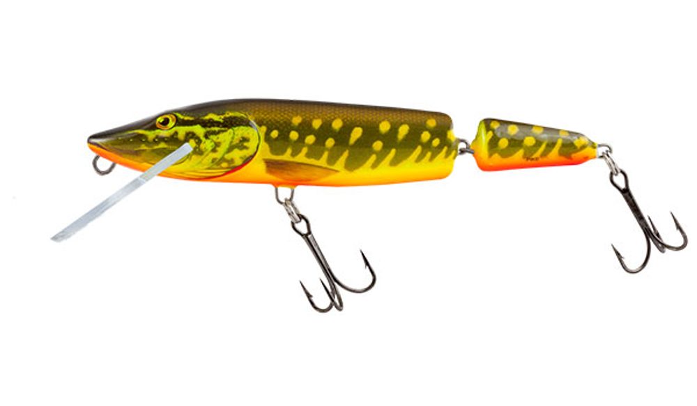 Salmo Wobler Pike Jointed Floating 11cm - Hot Pike