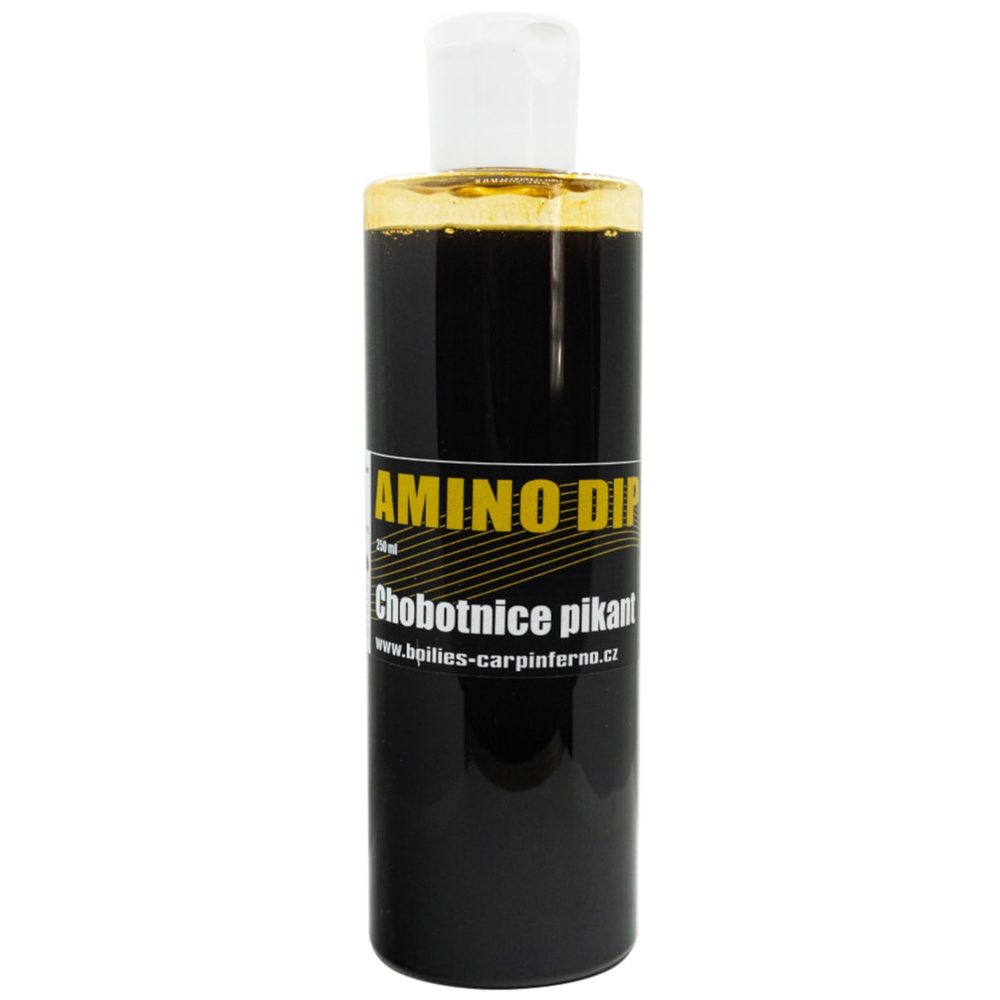 Fotografie Carp Inferno Amino Dip Nutra Line 250ml - Chobotnice Pikant