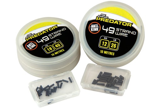 E-shop Fox Rage Predator Lanko 49 Strand Steel Wire 10m - 29kg/65lb,Fox Rage Predator Lanko 49 Strand Steel Wire 10m - 29kg/65lb