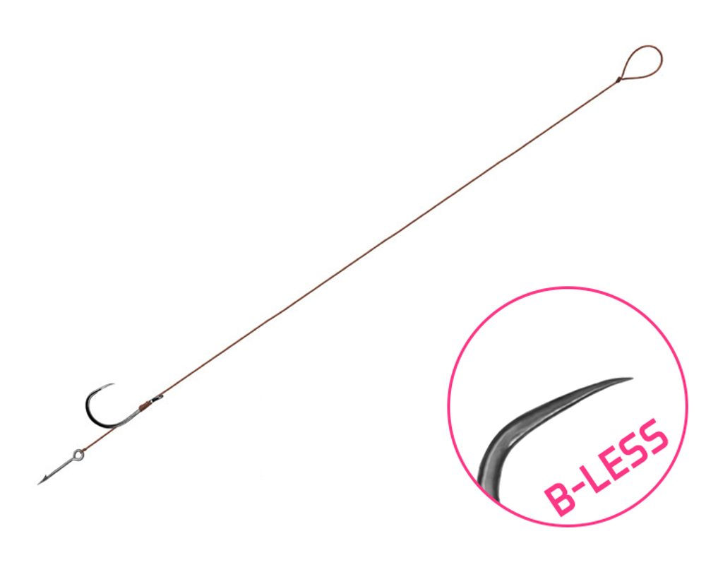 E-shop Delphin Feederový návazec Proxi 8 Sting bez protihrotu 6ks - 12cm / 0,10mm / B-LESS #10 / Sting 5mm,Delphin Feederový návazec Proxi 8 Sting bez protih