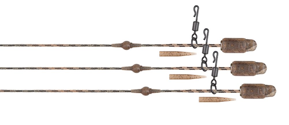 Fotografie Fox Montáž Edges Camo Heli-Clip Rigs Submerge 3ks - 40lb