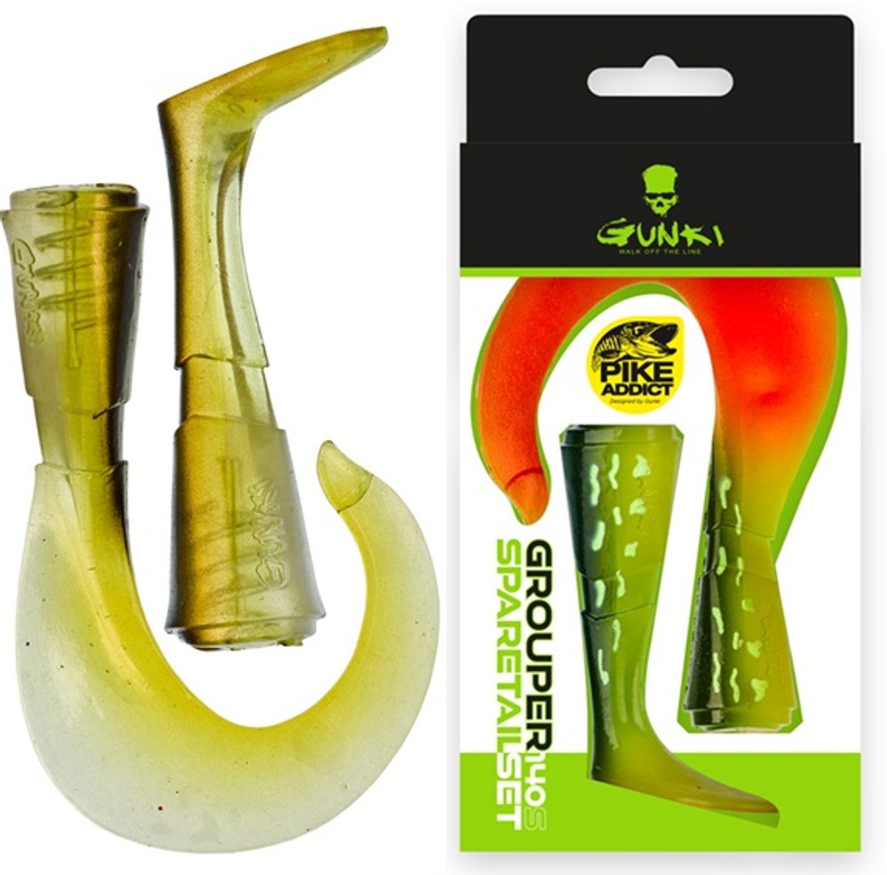 E-shop Gunki Náhradní ocásky Grouper 14cm S - Neo Ayu,Gunki Náhradní ocásky Grouper 14cm S - Neo Ayu