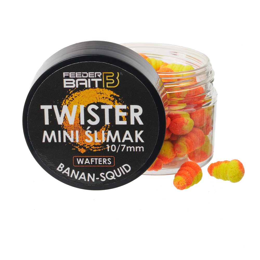 FeederBait Mini Šlimak Wafters 25ml - Banán - Oliheň,FeederBait Mini Šlimak Wafters 25ml - Banán - Oliheň