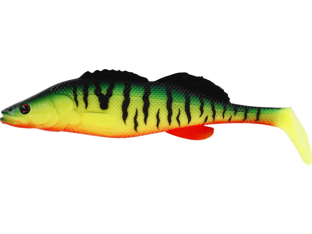 E-shop Westin Gumová nástraha ZanderTeez Shadtail Crazy Firetiger 1ks - 12cm 21g,Westin Gumová nástraha ZanderTeez Shadtail Crazy Firetiger 1ks - 12cm 21g