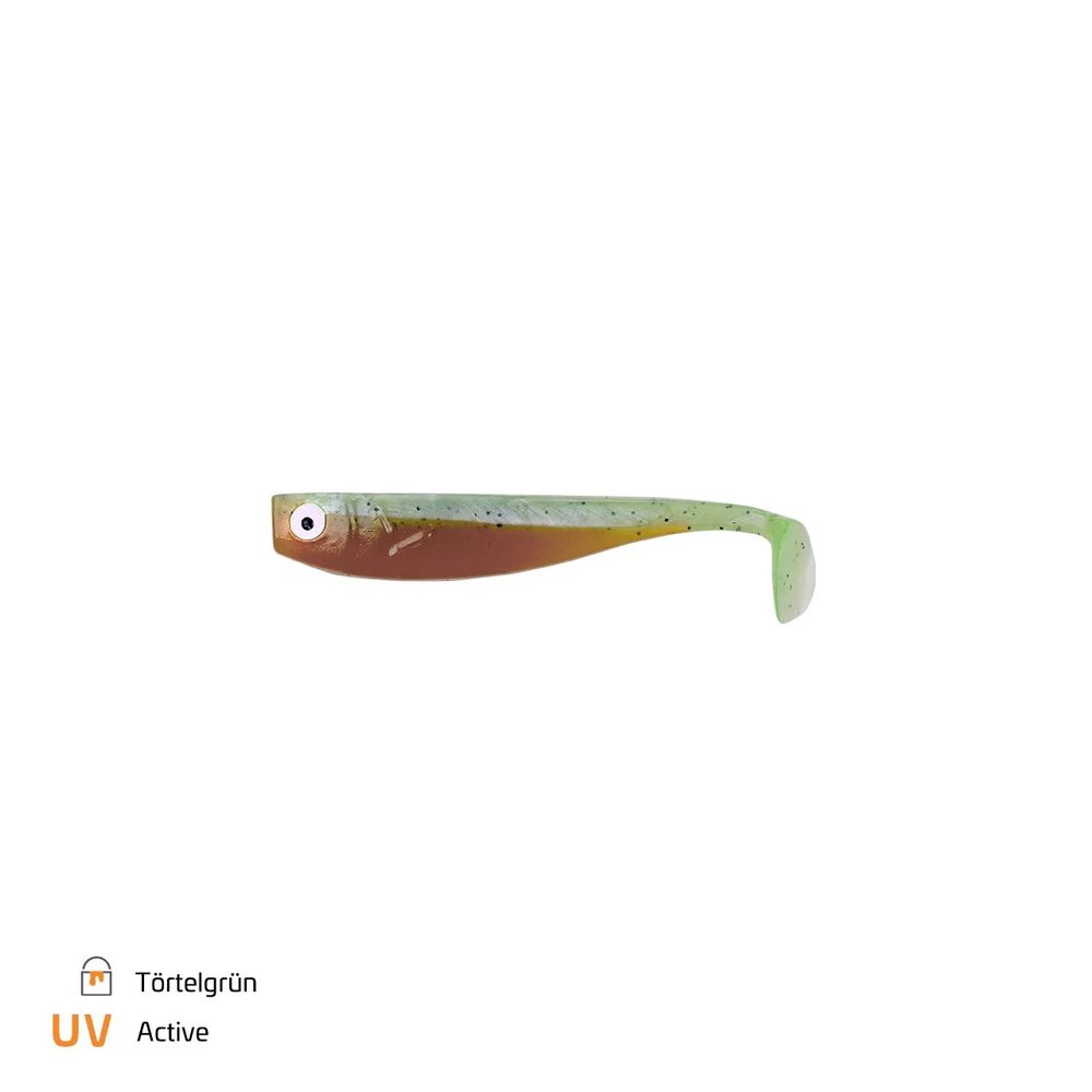 Zeck Gumová nástraha Zander Gummi 9cm - Tortelgrun,Zeck Gumová nástraha Zander Gummi 9cm - Tortelgrun