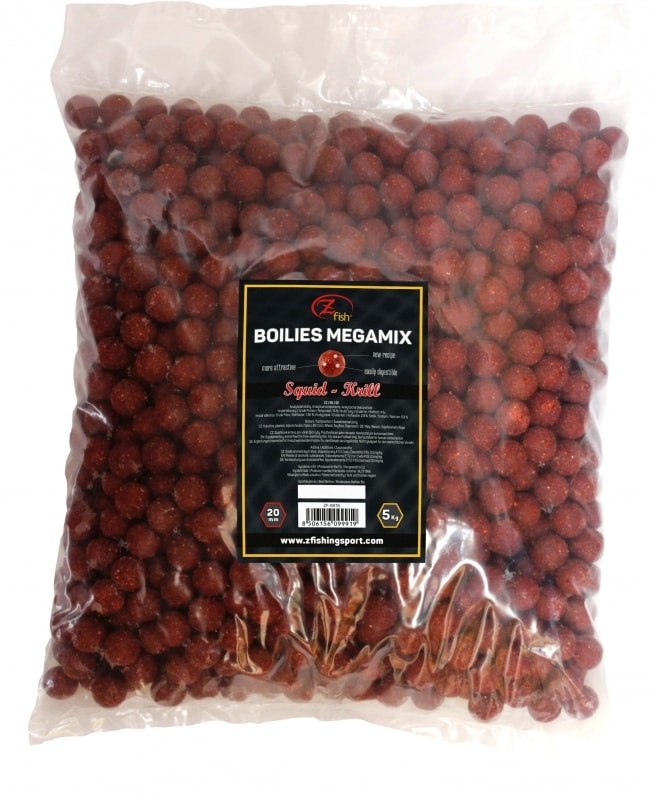 Zfish Megamix Boilie 20mm 5kg