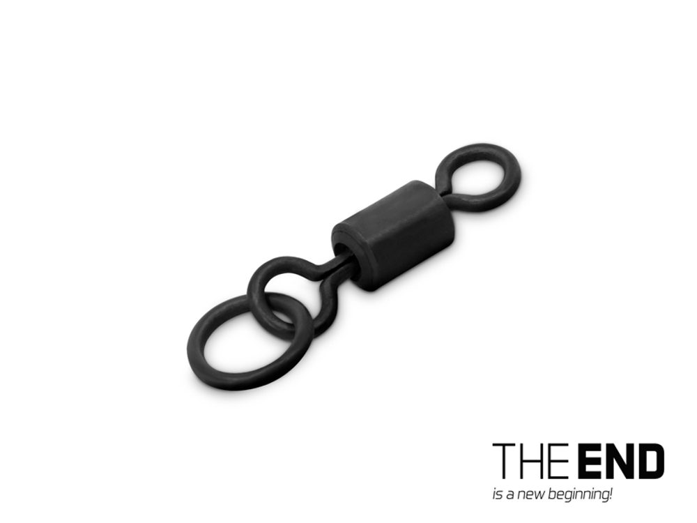 E-shop Delphin Obratlík s kroužkem The End Ring Swivel vel.4/28kg 10ks,Delphin Obratlík s kroužkem The End Ring Swivel vel.4/28kg 10ks