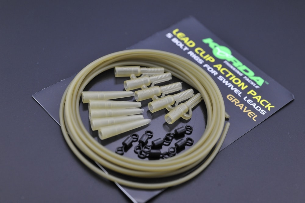 E-shop Korda Lead Clip Action Pack - Gravel