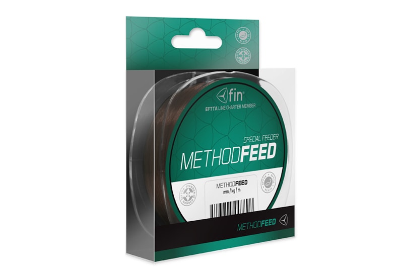 Fin Vlasec Method Feed Hnědý - 0,28mm 14,3lbs 300m