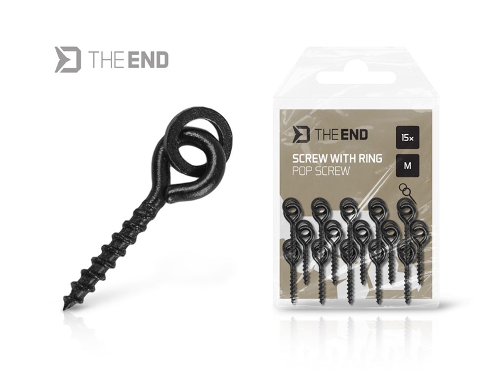 E-shop Delphin Vrtáček s kroužkem TheEND POP Screw 15ks,Delphin Vrtáček s kroužkem TheEND POP Screw 15ks