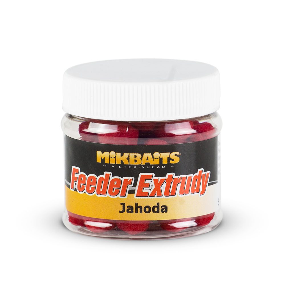 E-shop Mikbaits Měkké feeder extrudy 50ml - Jahoda,Mikbaits Měkké feeder extrudy 50ml - Jahoda